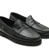 Loafersy Coraux Foul Noir, brązowe