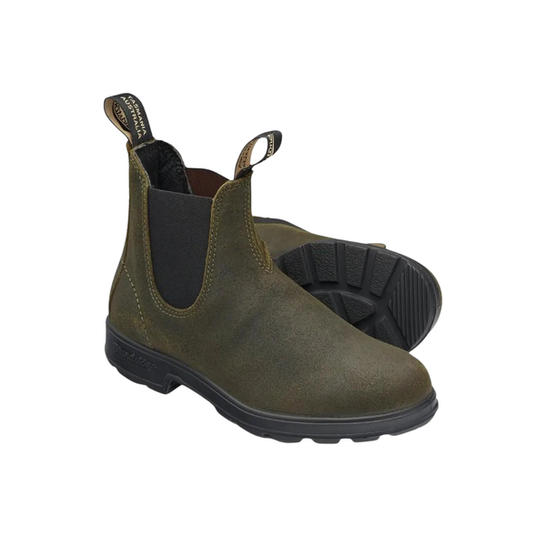 Dark Olive Chelsea Boots 1615