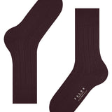 Burgundiškos Lhasa Rib Kojinės 8596