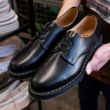 Black Hi-Shine Gibson Shoe