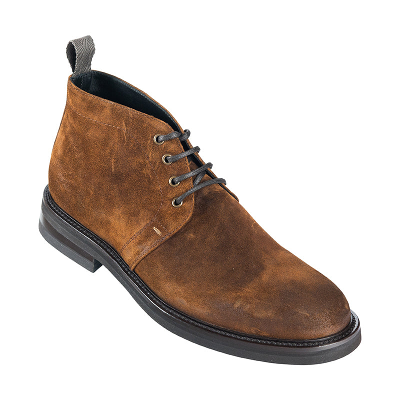 Brown Leather Ankle Boots 2762
