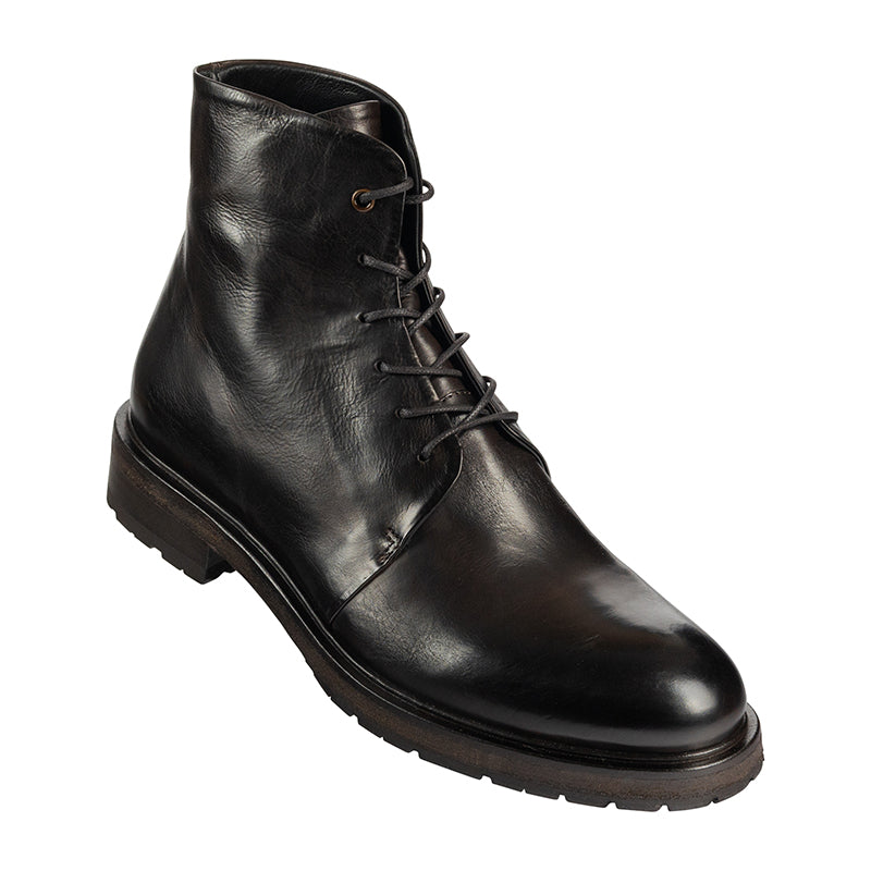 Brown Leather Ankle Boots 2170