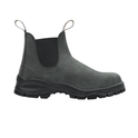 Rustic Black Lug Chelsea Boots 2238
