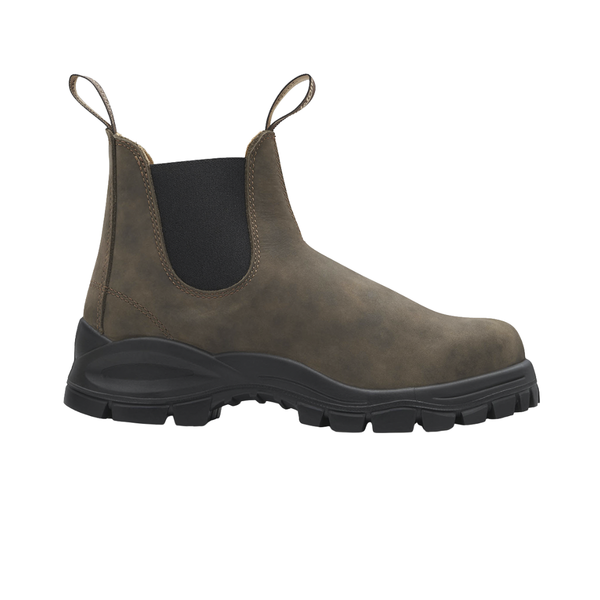 Rustic Brown Lug Chelsea Boots 2239