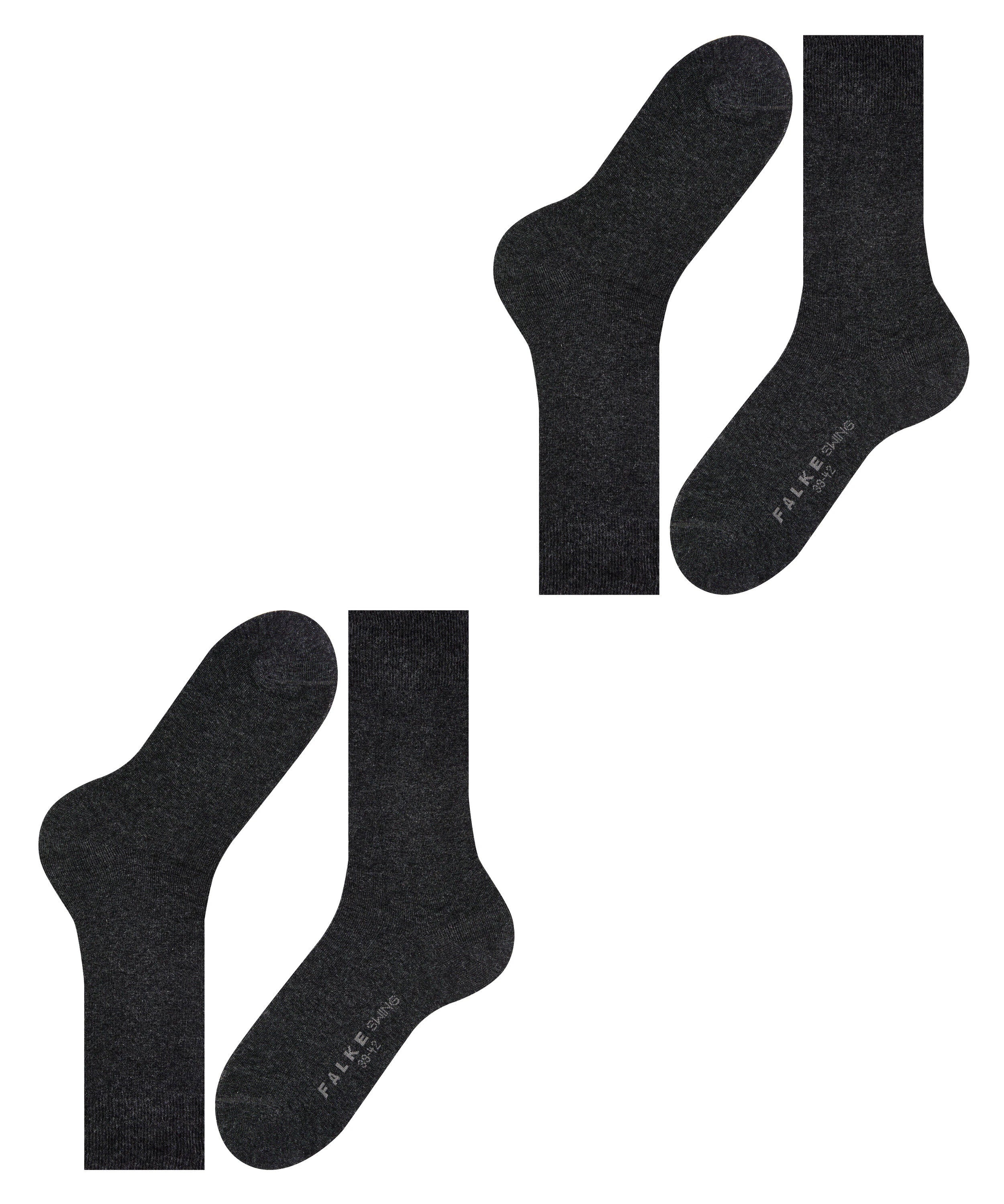 Pilkos Swing 2-Pack Kojinės 3080