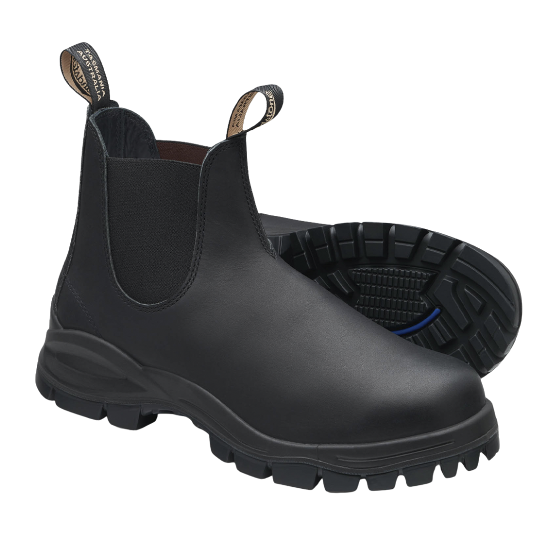 Black Lug Chelsea Boots 2240