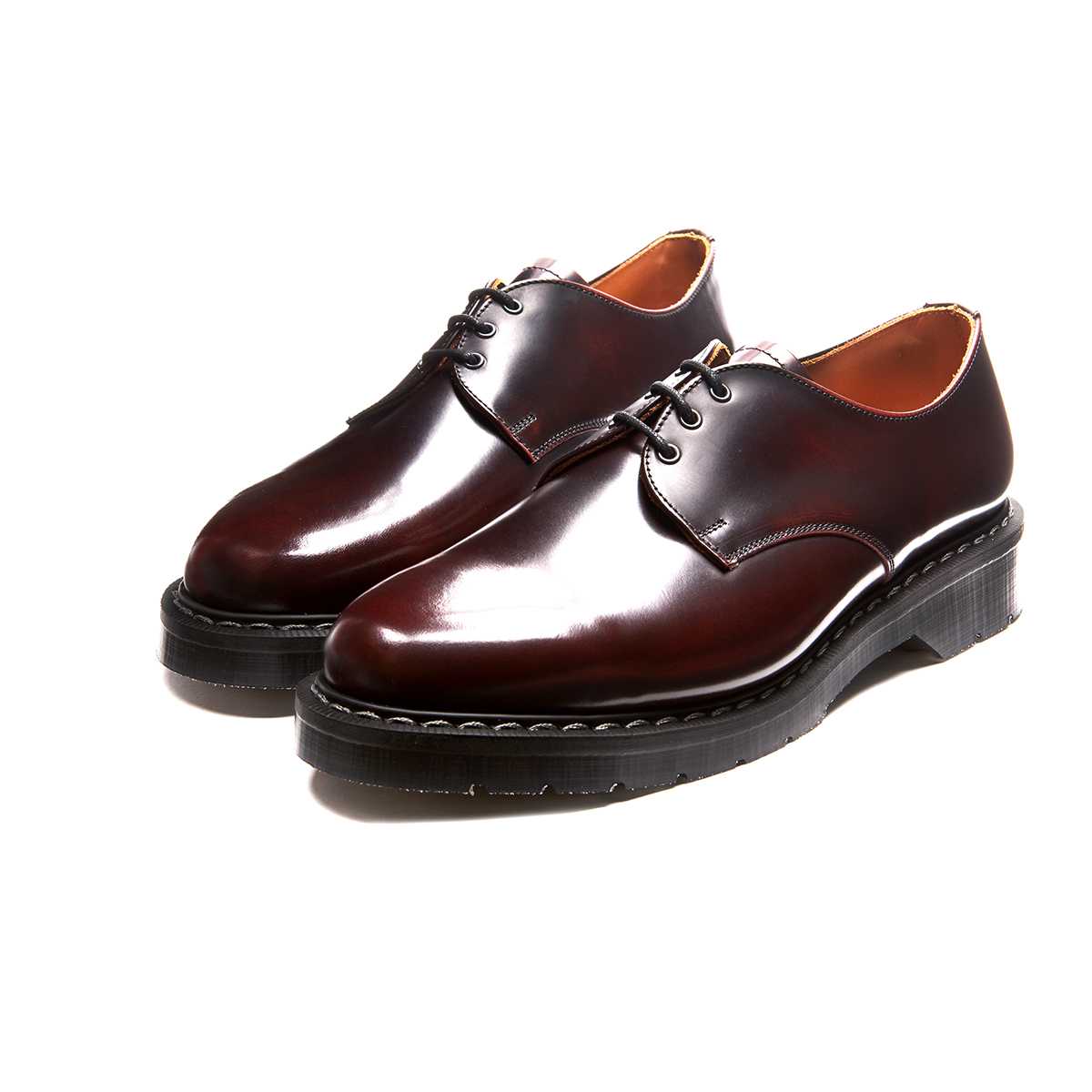 Burgundy Rub-Off Gibson Shoe