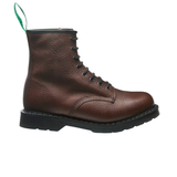 Solovair Gaucho Brown Grain 8 Eye Derby Boot