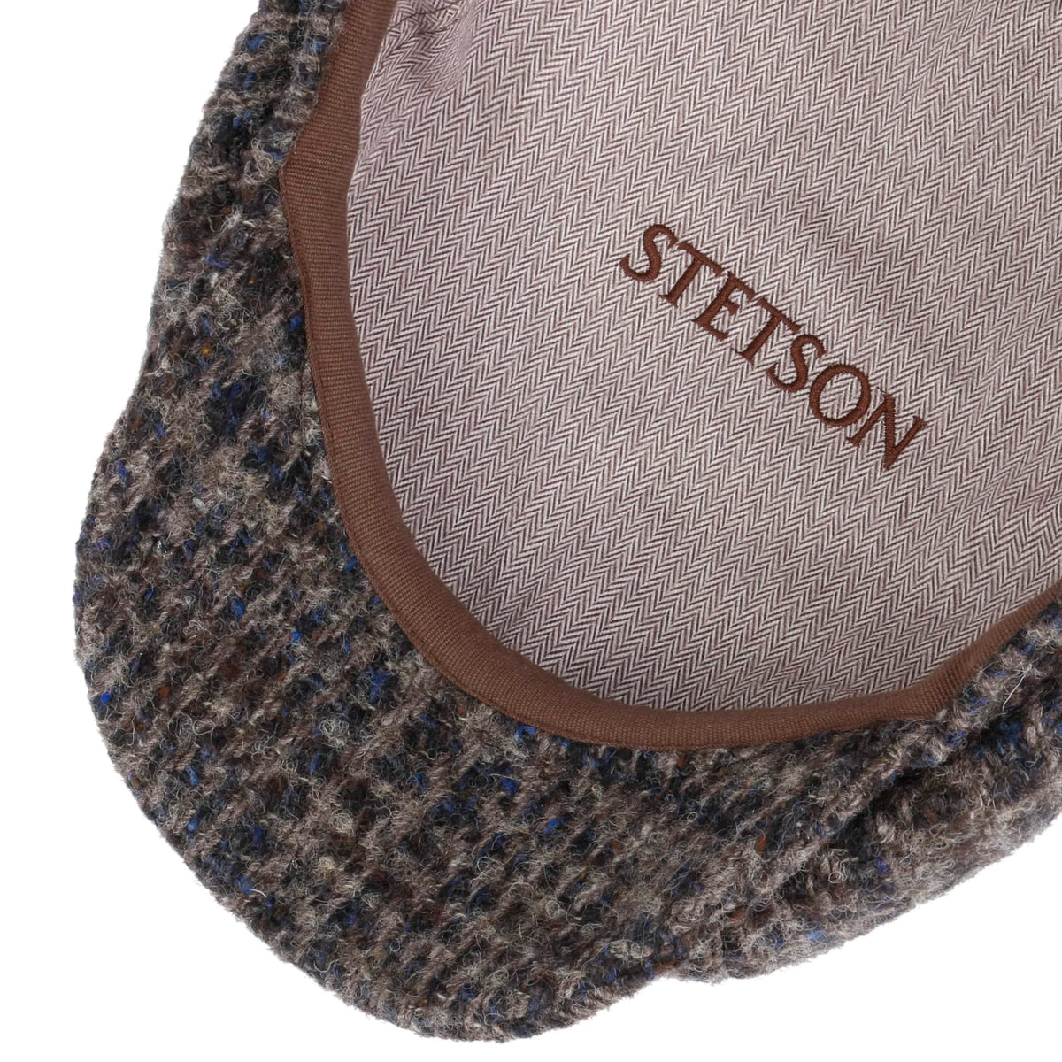 Hatteras Virgin Wool Flat Cap Beige