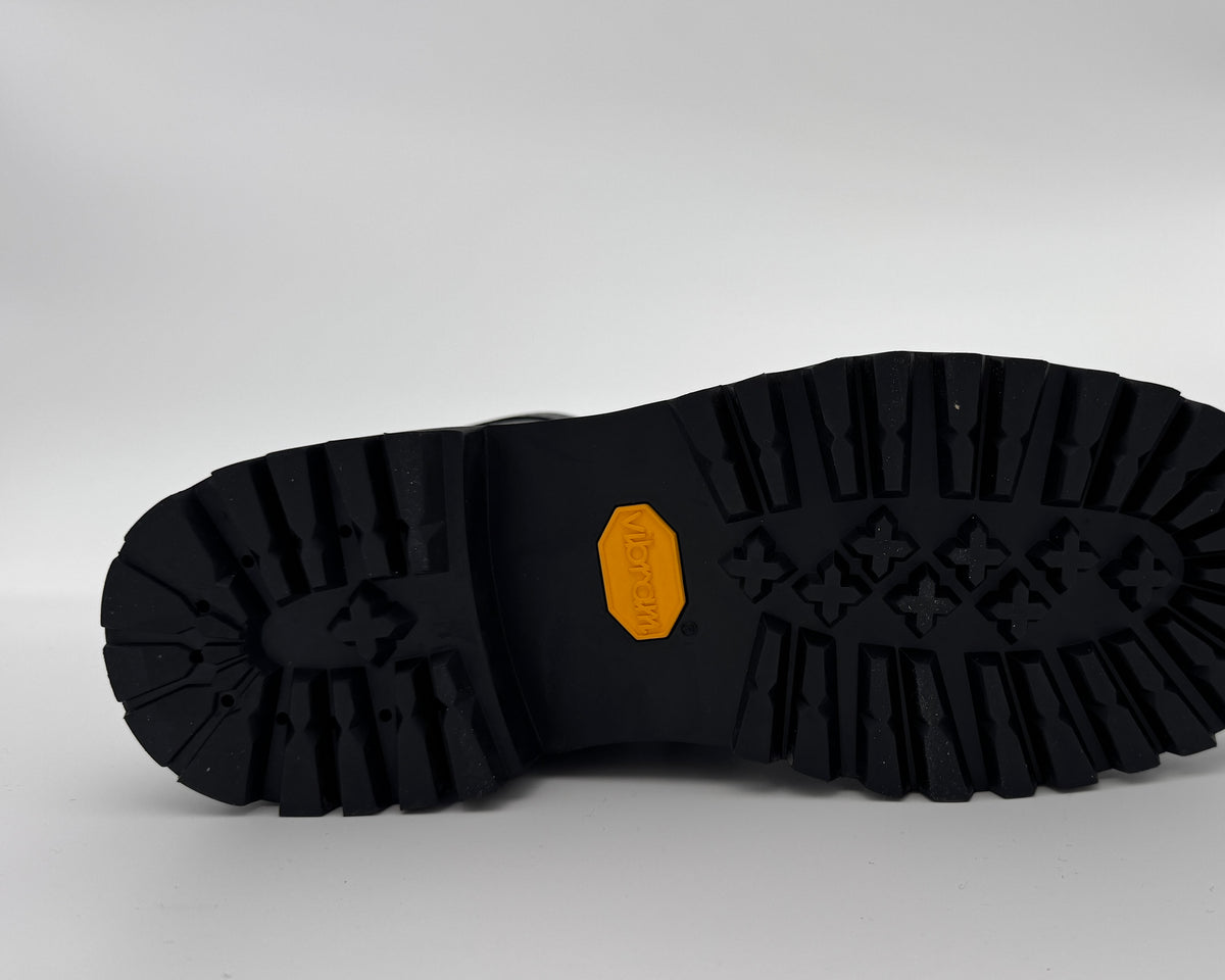 Ciemnobrązowe Skórzane Buty Mason Alpine
