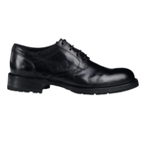 Black Leather Derbies 2700