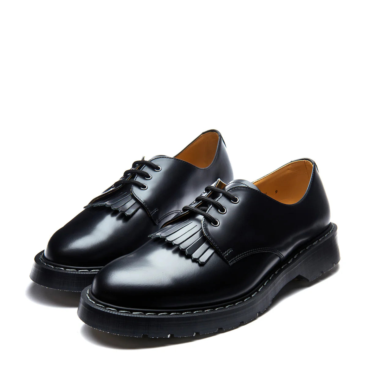 Black Hi Shine Boot Kiltie