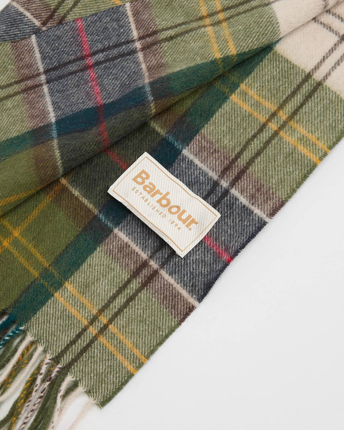 Serena Tartan Lambswool Scarf Classic/Ancient