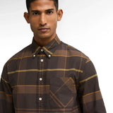 Mineral Tartan Dunoon Authentic-Fit Shirt