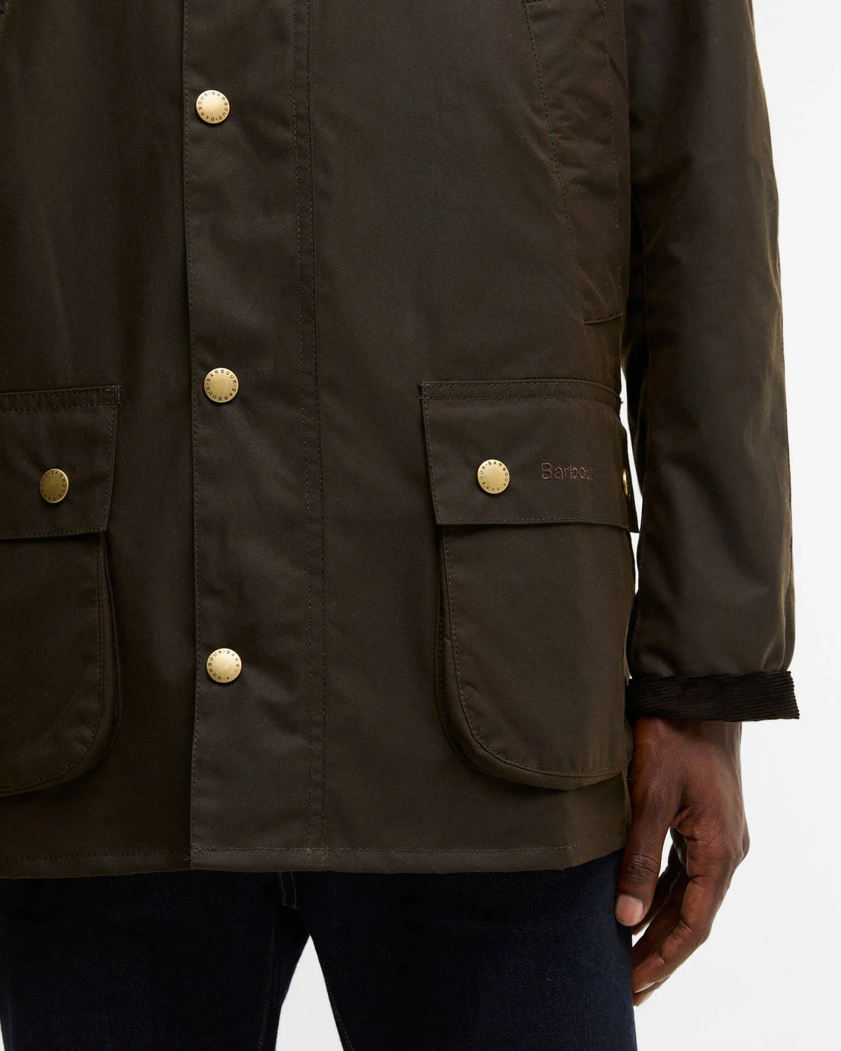Ashby Waxed Jacket Olive