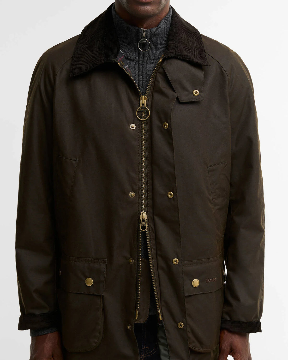 Ashby Waxed Jacket Olive