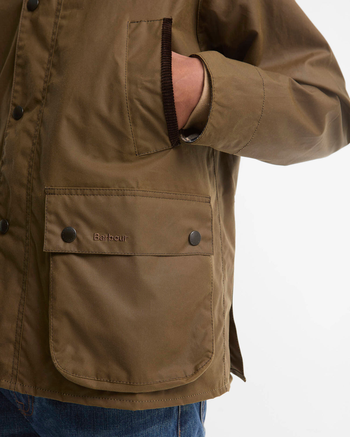 Icons Bedale Waxed Jacket Brown
