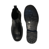 Black Leather Boots 5037