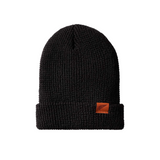 SHANIKO WOOL RIB HAT BLACK