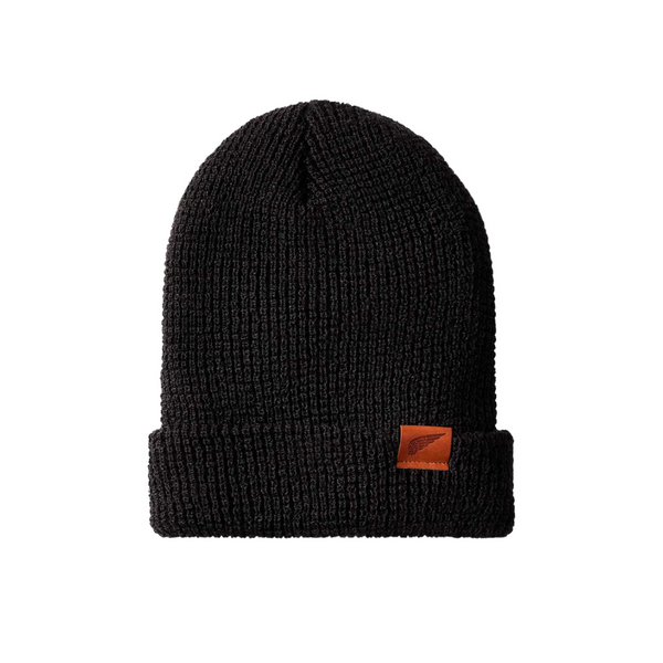 SHANIKO WOOL RIB HAT BLACK