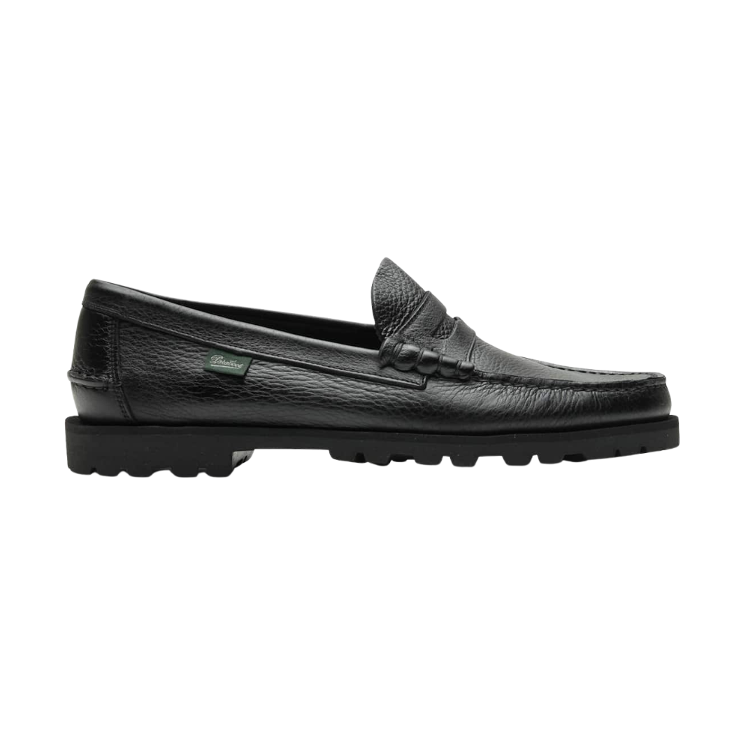Loafersy Coraux Foul Noir, brązowe
