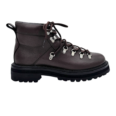 Dark Brown Mason Alpine Leather Boots