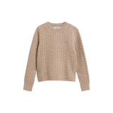 Ashdown Relaxed Wool-Blend Cable-Knit Jumper