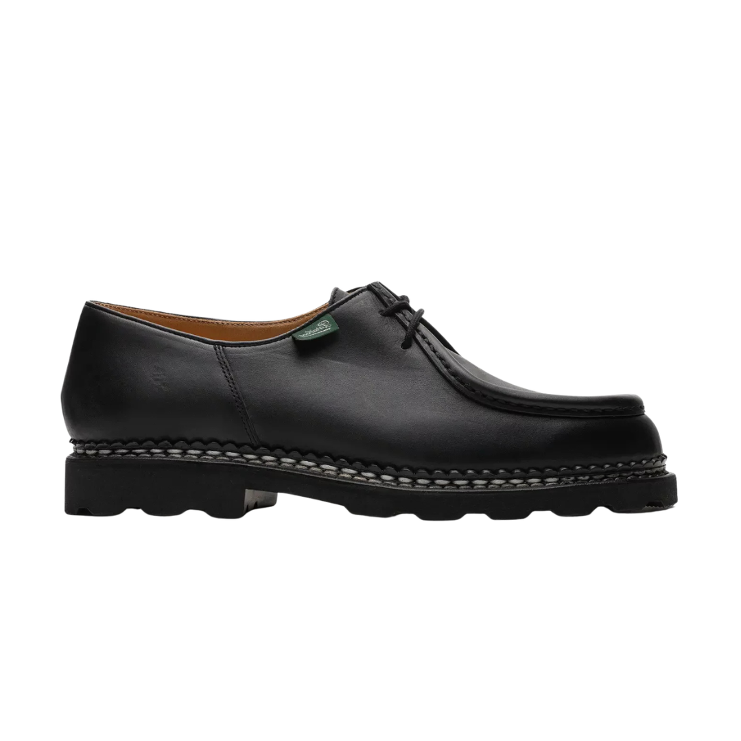 Black Michael Black Silk Derbies