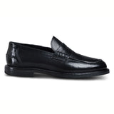 Skórzane Loafersy 2807, czarne