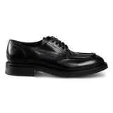 Black Leather Derbies 2759