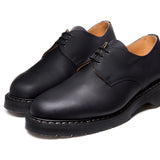 Black Greasy Gibson Shoe