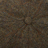 Ruda Harris Tweed  8 dalių kepurė