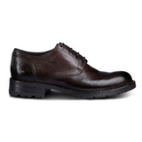Brown Leather Derby Shoes 2700