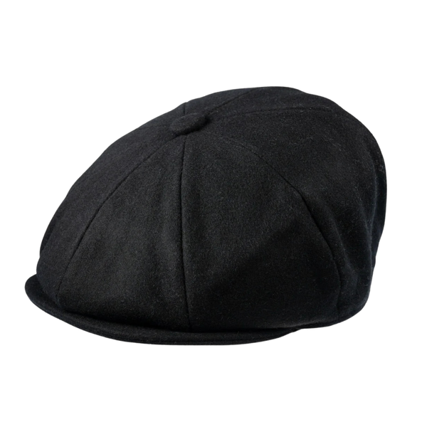 Juoda 8 Dalių Kepurė