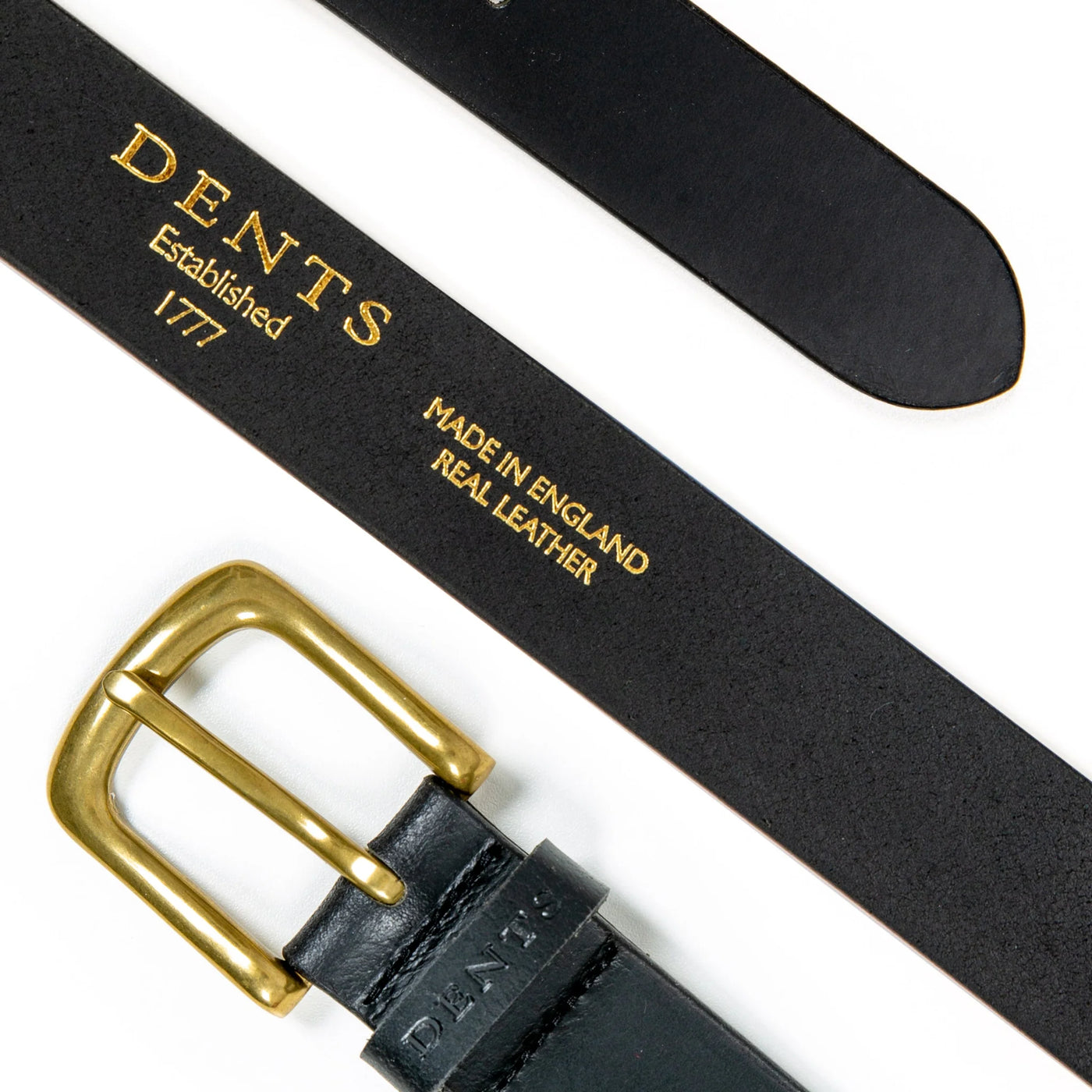 Czarny Pasek Smooth Leather