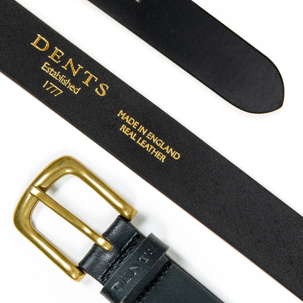 Czarny Pasek Smooth Leather