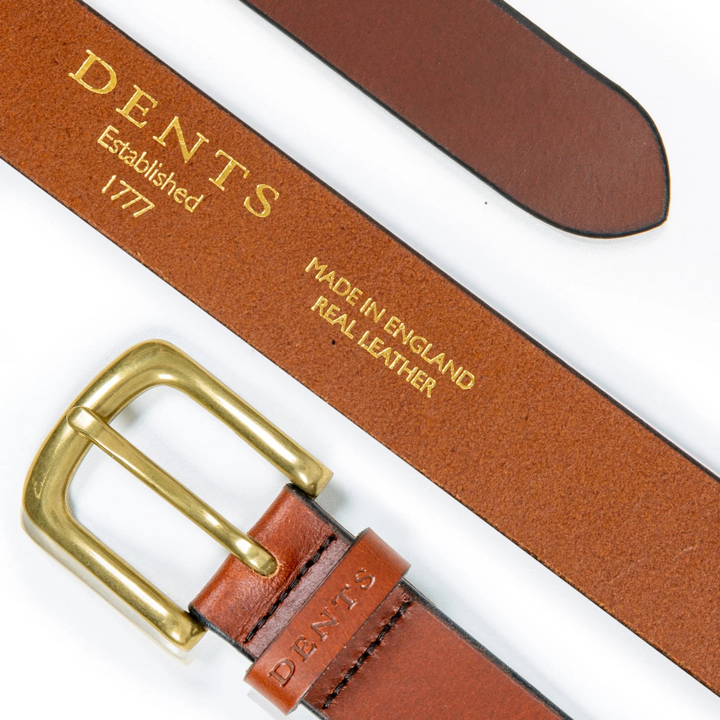 Jasnobrązowy Pasek Smooth Leather