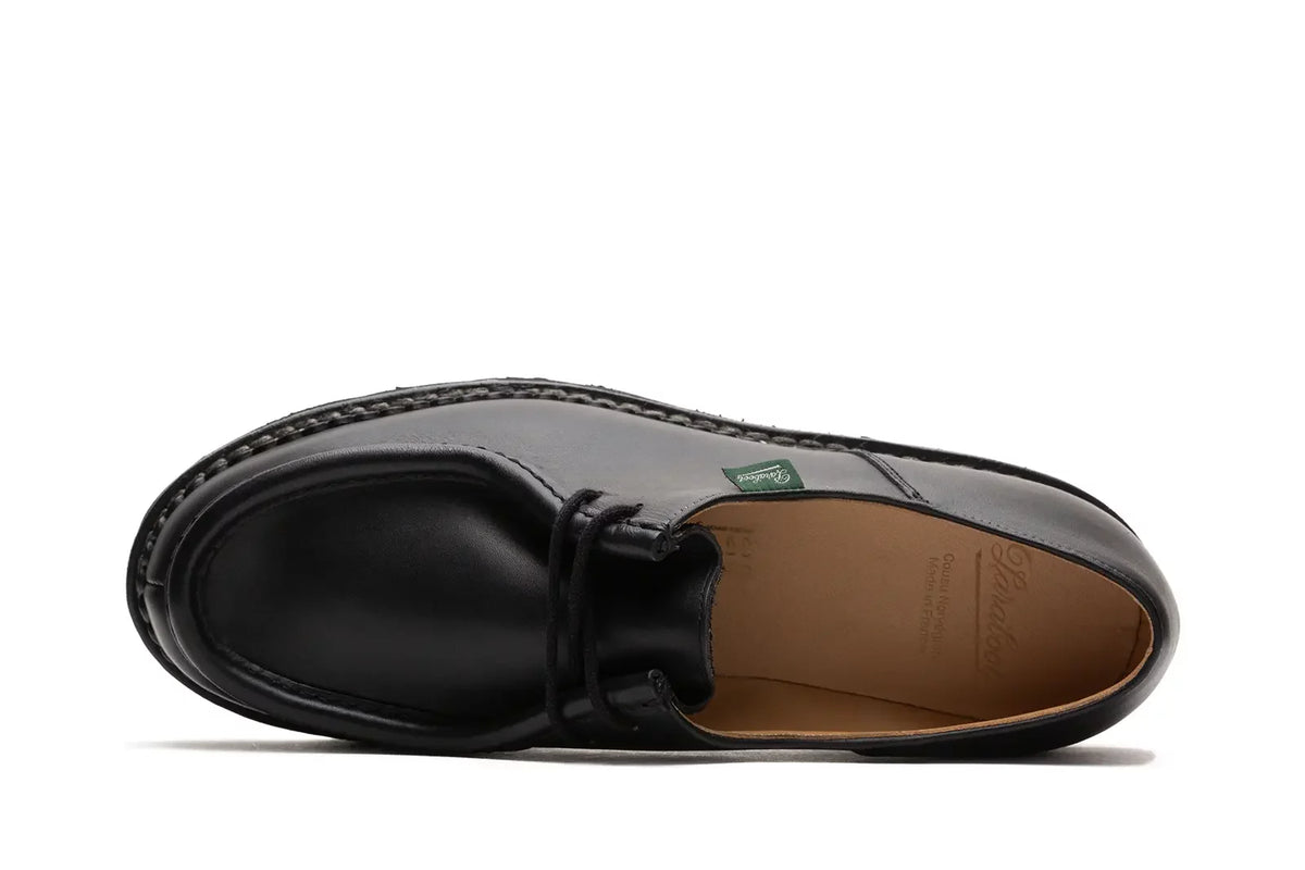 Black Michael Black Silk Derbies
