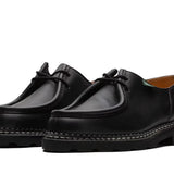 Black Michael Black Silk Derbies