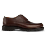 Brown Leather Derby Shoes 2369