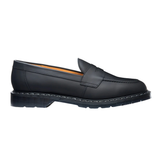 Black Hi-Shine Tassel Loafer